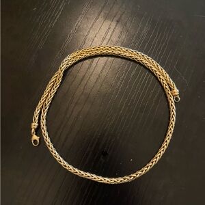 18K Gold Italian Wheat Chain 20"
20g Excellent
